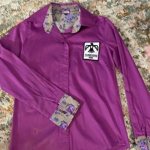 Thunderbird Brand button down rodeo shirt.